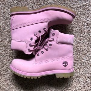Light Pink Timberlands size 8.5